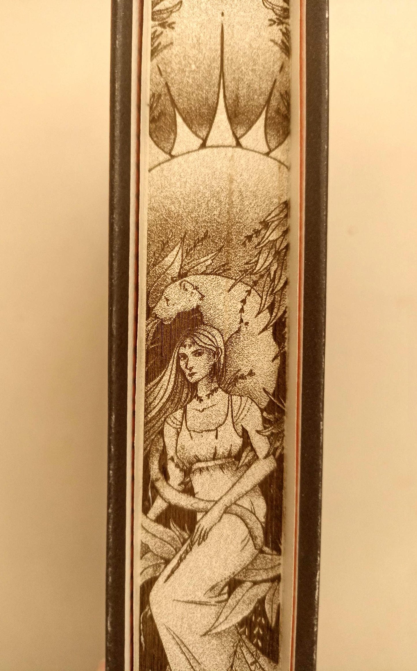 Circe Burned & Engraved Edges