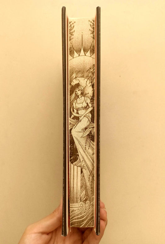 Circe Burned & Engraved Edges