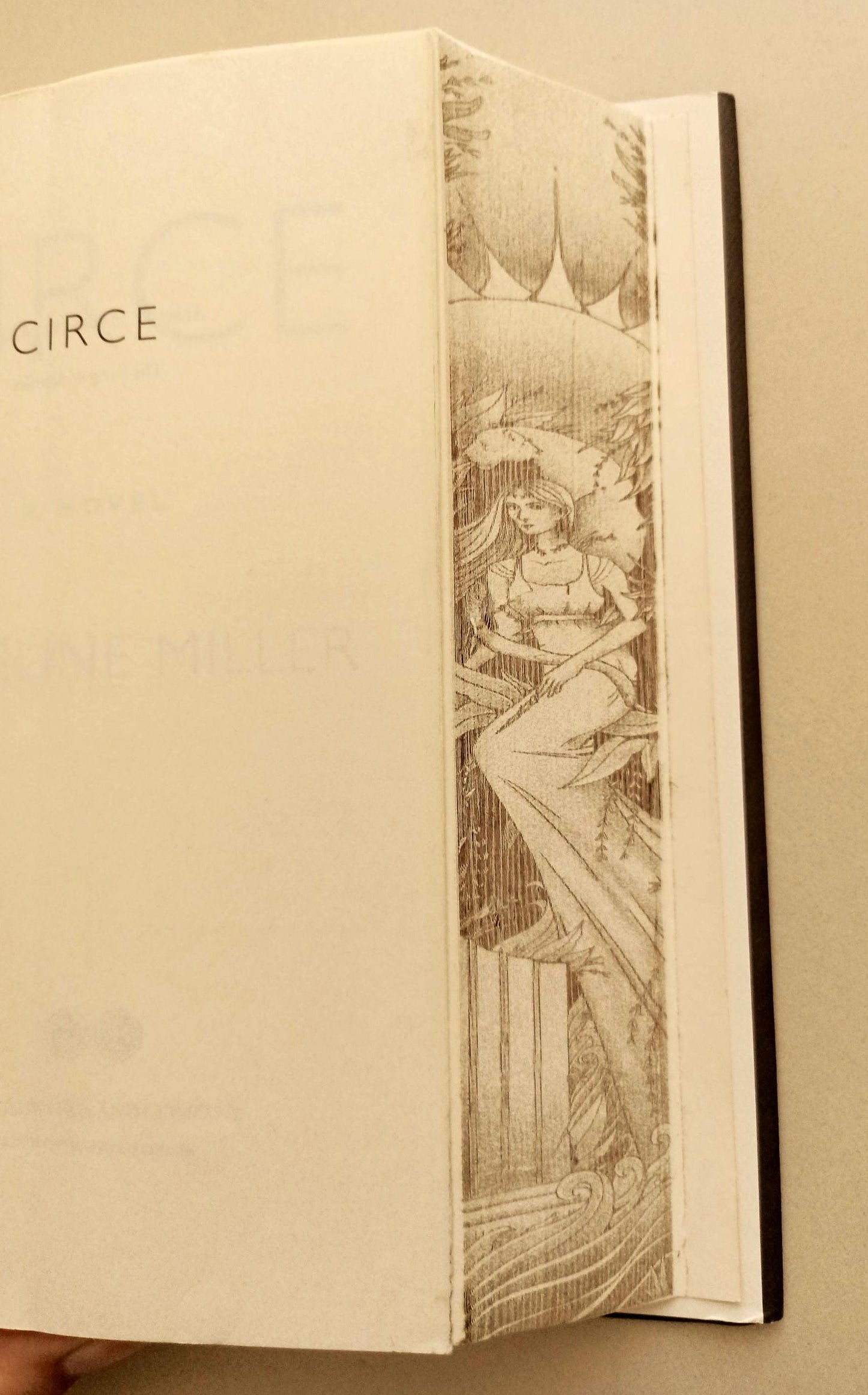 Circe Burned & Engraved Edges