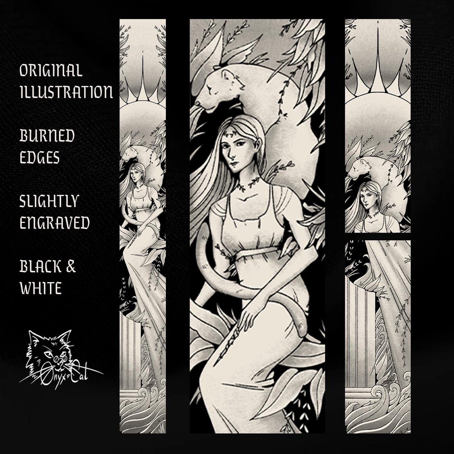 Circe Burned & Engraved Edges